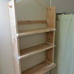 Shelf mounted wooden DIY