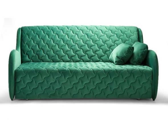 Compact and comfortable folding sofa