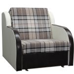 Chair bed with stripes
