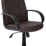 Head chair eco-leather brown