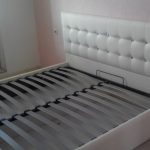 Eco-leather beds with lifting mechanism