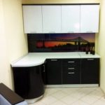 Kusina Lada-93 - linear kitchen set para sa isang maliit na kusina