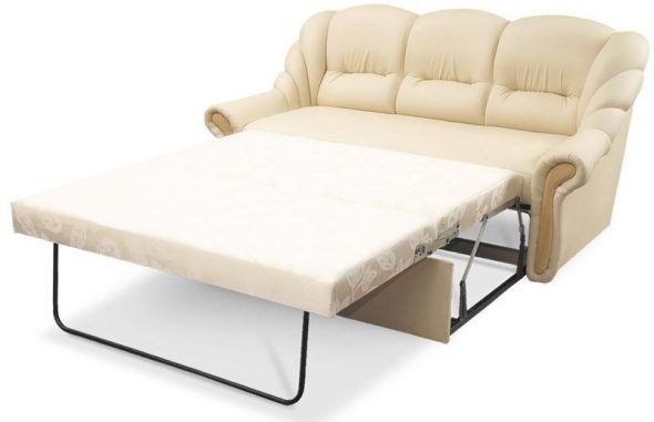Ang sofa na natitiklop sa sofa