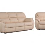 Furniture beige eco-leather