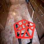 Metal bar stool