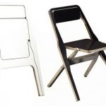 Folding chair will save space in the house