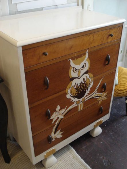 Restoration and painting of furniture
