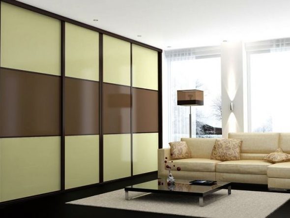Large wardrobe in the living room