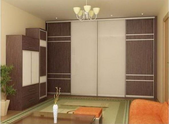 Wardrobes in the living room