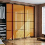 Wardrobe from plasterboard in the interior of your home