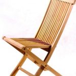 Comfortable folding chair with backrest
