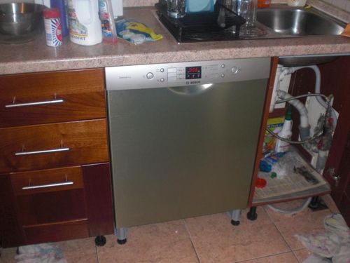 Pag-install ng isang dishwasher door
