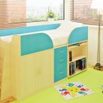 Loft bed for modern children