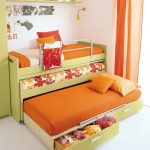 baby bed green