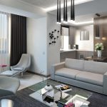 interior design ng isang maliit na apartment