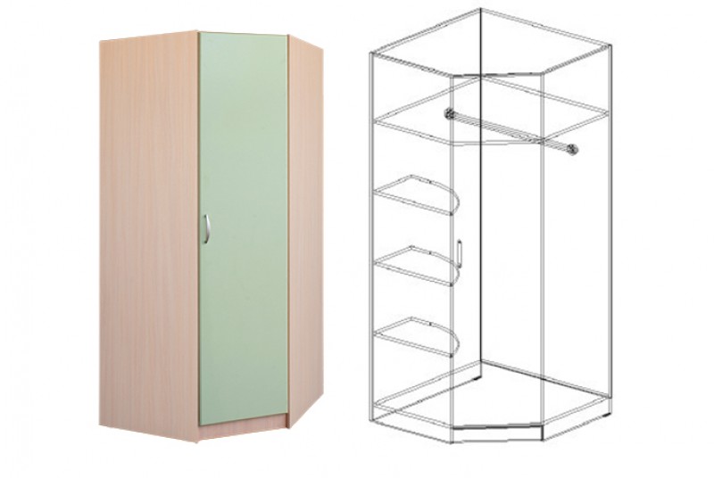 corner cabinet design