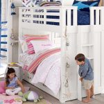 bunk bed children's white