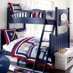 bunk bed dark blue