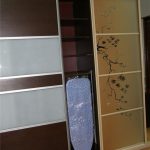 ironing board sa closet compartment