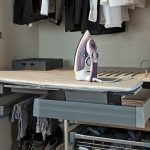 retractable ironing board