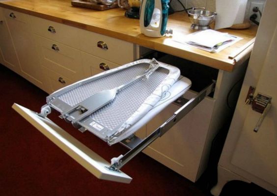 ironing board retractable design