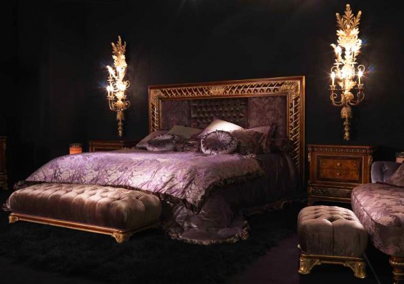 gotička spavaća soba