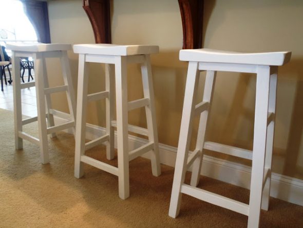 ready bar stool with your own hands