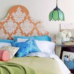 headboard with patterns