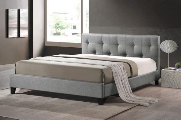 wyrafinowane i nowoczesne łóżko