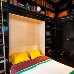 lift bed in the closet