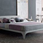 nowoczesne łóżko w stylu