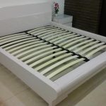 bed with orthopedic base