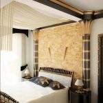 gaya oriental bilik tidur kecil