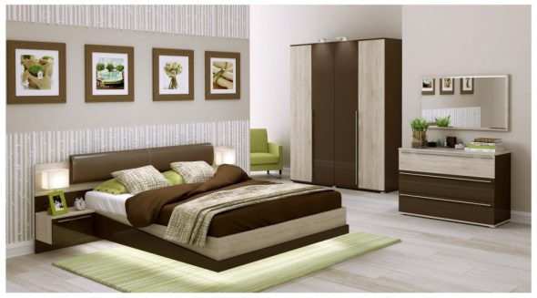 Terra bedroom furniture set