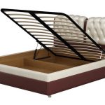 orthopedic bed base with a mechanism