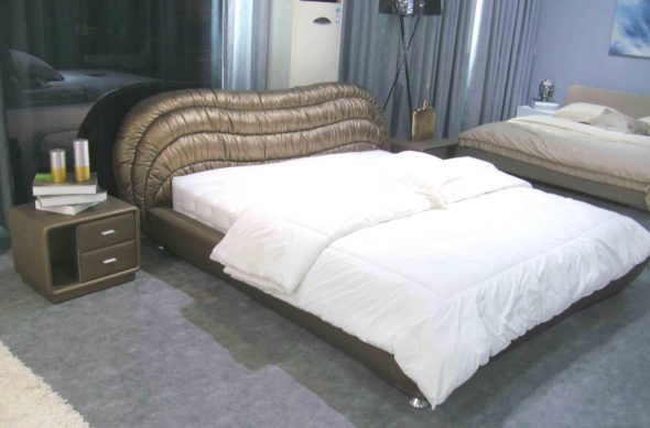 lovely double bed for home