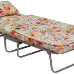folding bed with color mattress