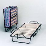 folding bed with slats