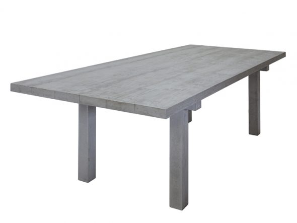 the table is gray
