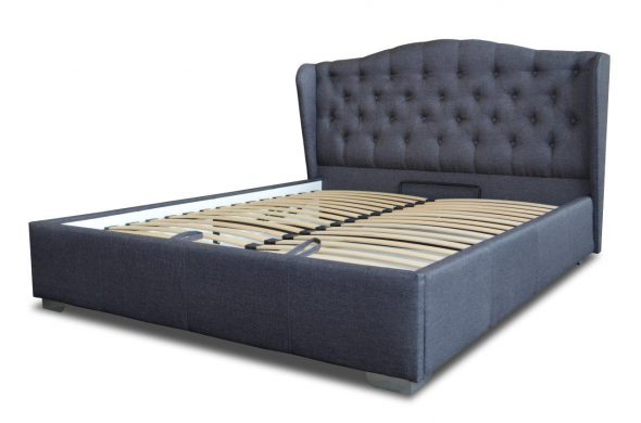 comfortable bed with a lifting mechanism