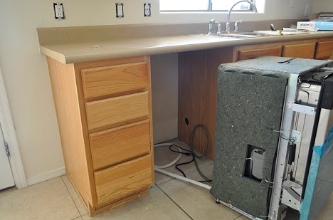 pag-install ng dishwasher