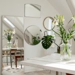 interior mirror white color