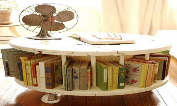 coffee table do it yourself from coil from industrial cable
