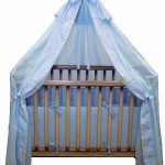 Nadstrešnica za dječji krevet - veo