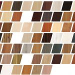 Laminated chipboard colors