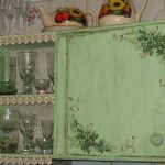Decoupage cabinet design