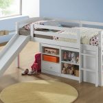 Children's bed attic Bambino White