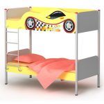 Children's bed loft in sporty style