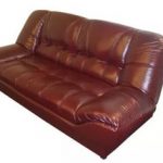 Folding Leather Sofa