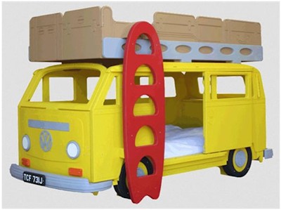 Bunk bed-bus - the dream of any child
